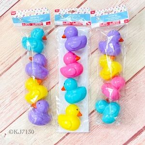 Easter Duck Shaped Fillable Plastic Easter Egg Hunt Eggs 3 Packs Large Sized